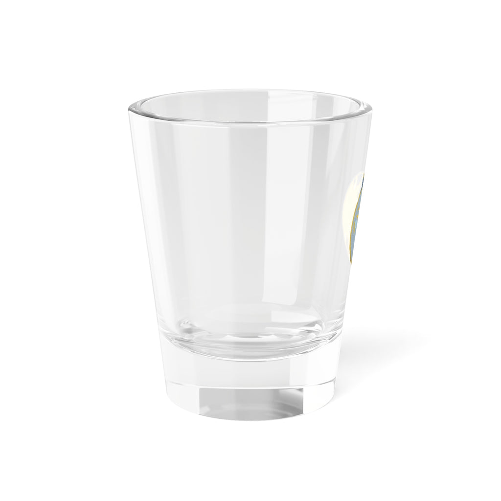 Sun & Moon Shot Glass — Gold Celestial 1.5oz Shooter Glass