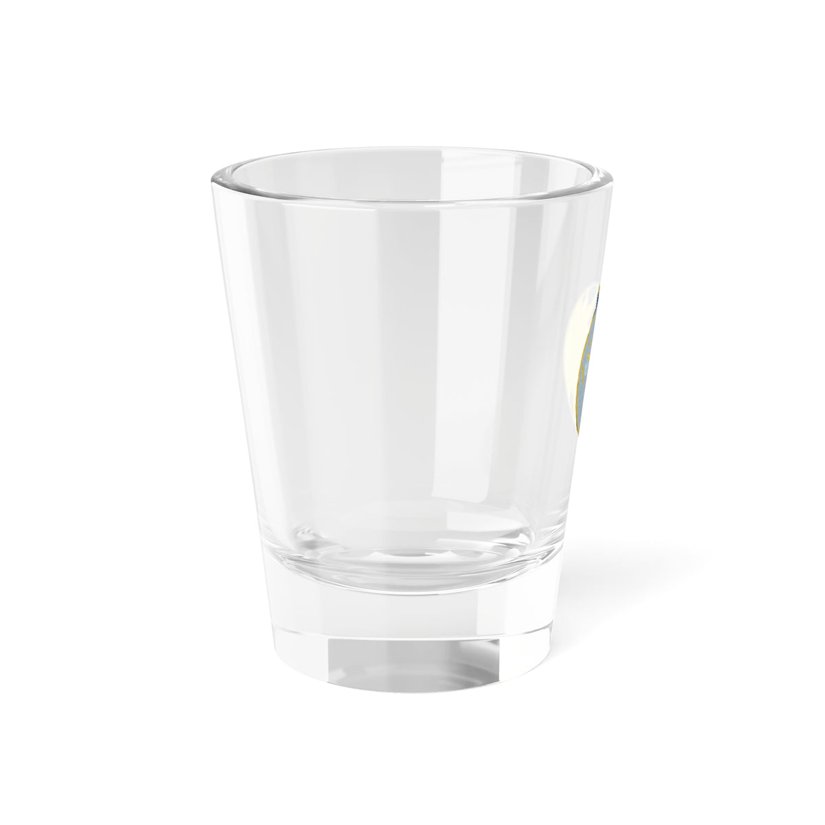 Sun & Moon Shot Glass — Gold Celestial 1.5oz Shooter Glass