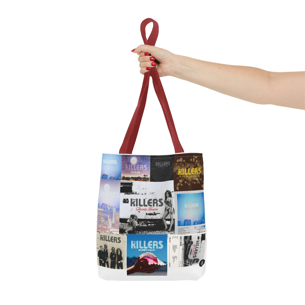 Indie Rock Album Collage Tote