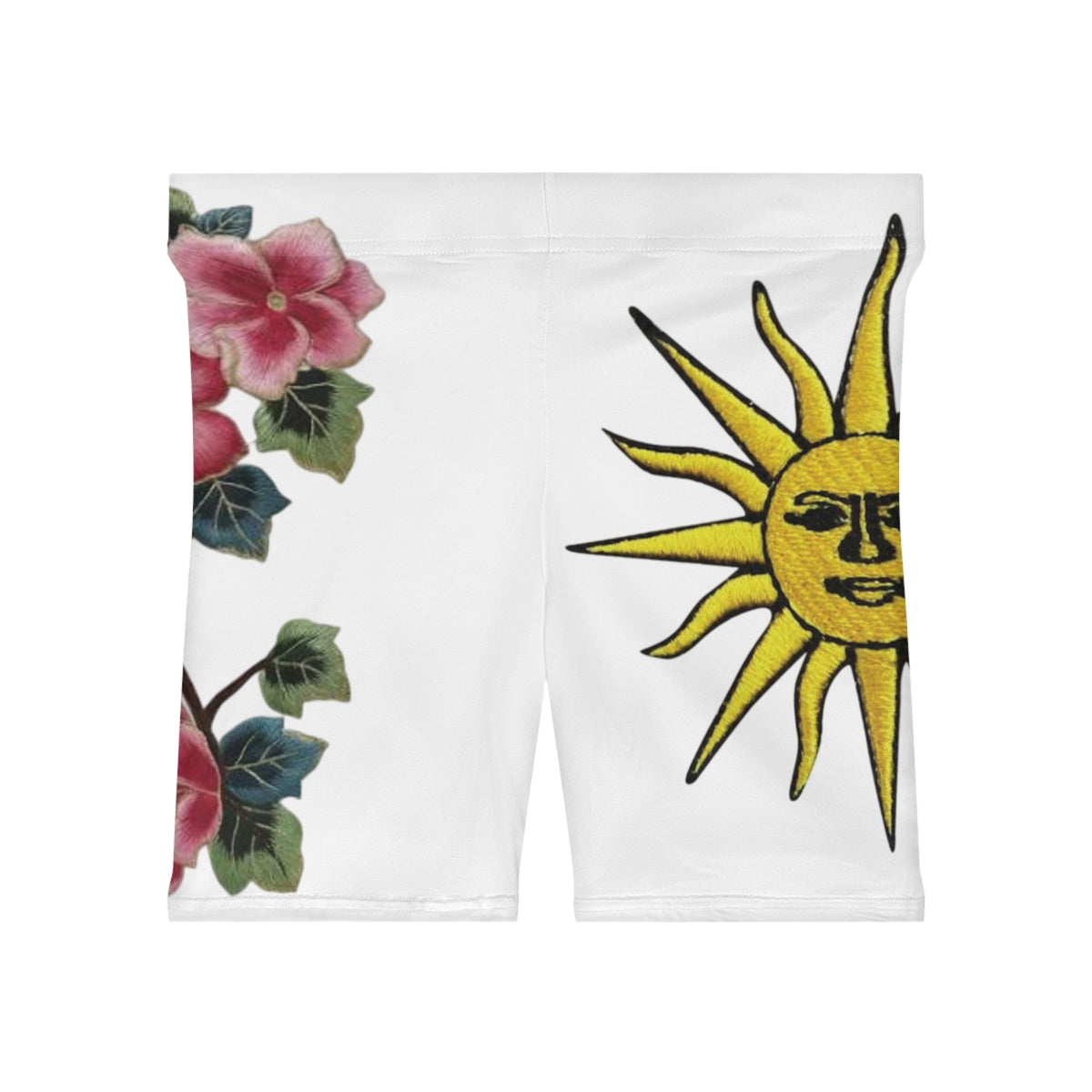 Floral Vine Women's Biker Shorts
