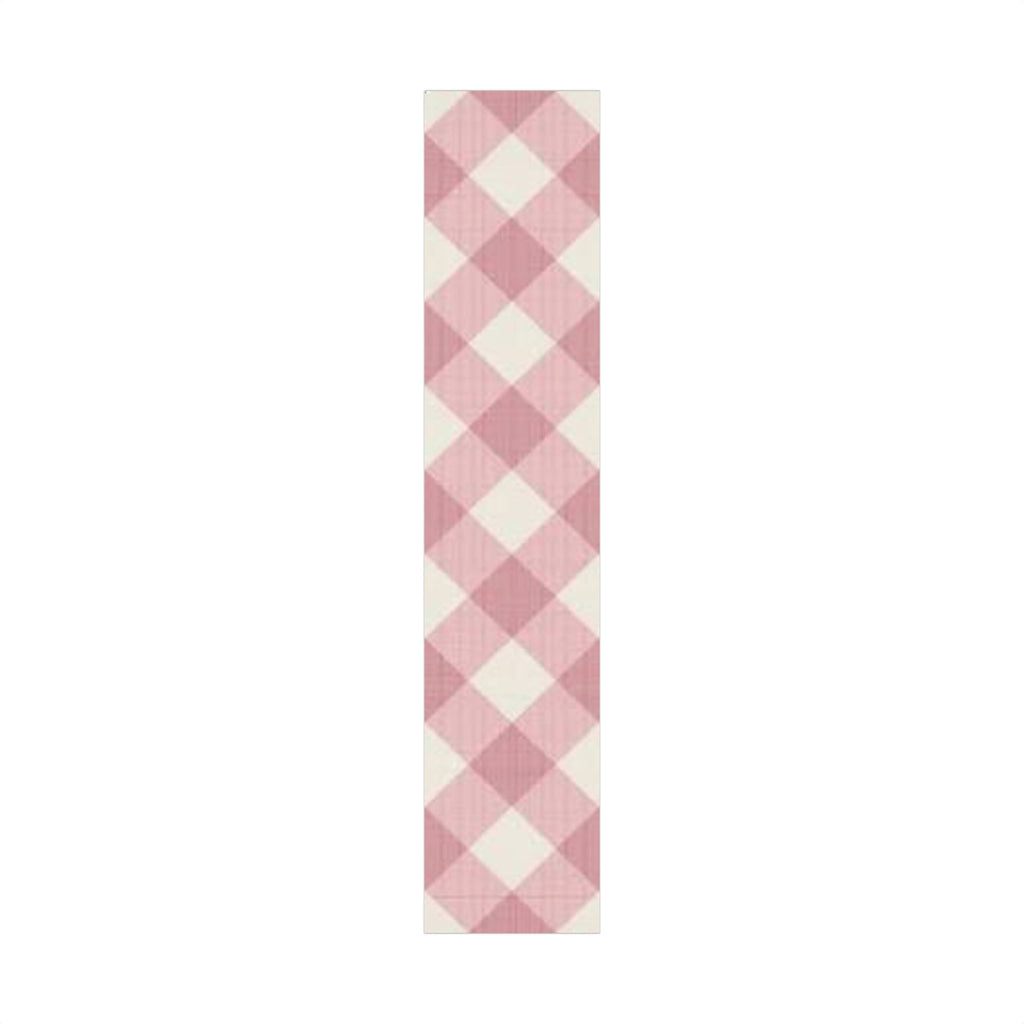 Pink Buffalo Plaid Gift Wrap Paper Roll – Gingham Wrapping Paper for Baby Showers & Birthdays