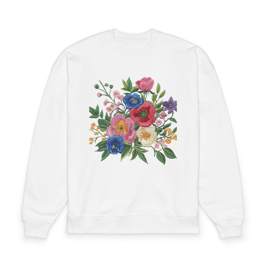 Floral Bouquet Oversized Sweatshirt