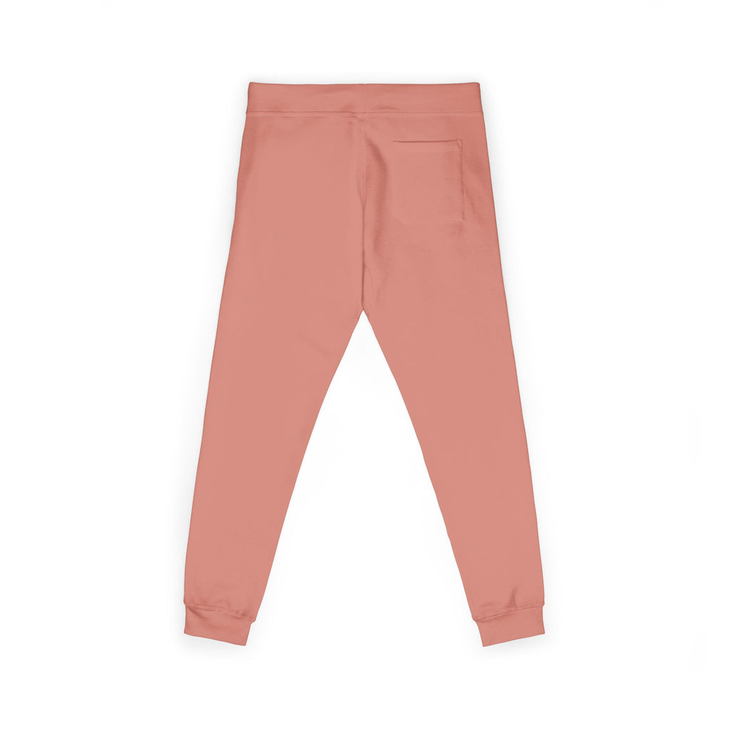 Embroidered Compass Rose Fleece Sweatpants — Nautical Sunburst Joggers