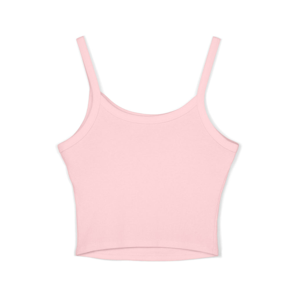 Sun & Moon Yin Yang Crop Tank — Women's Sunflower Celestial Spaghetti Strap Top
