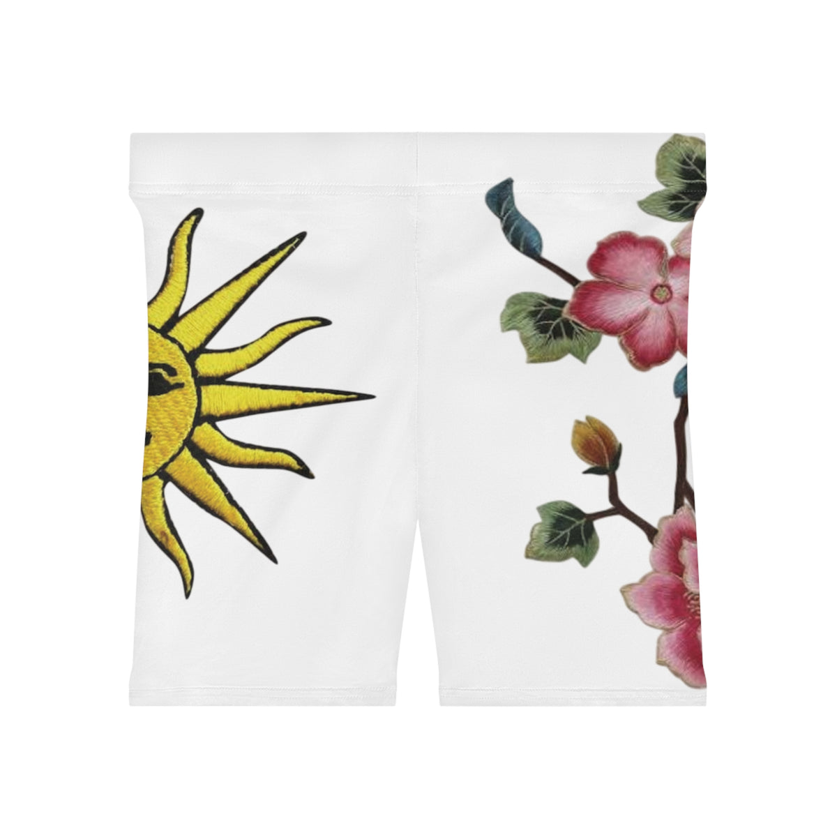 Floral Vine Women's Biker Shorts