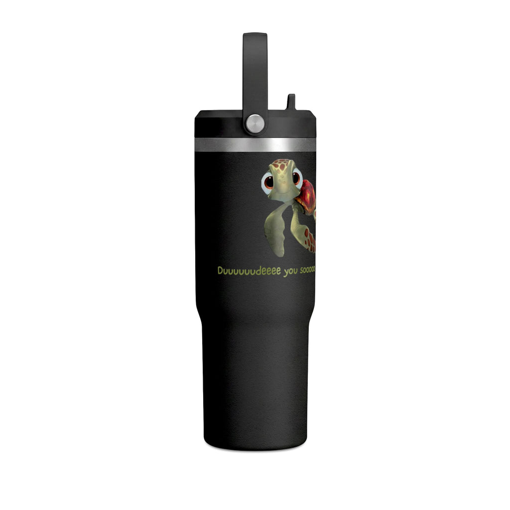 Sea Turtle 32oz Tumbler — "Duuuuude you soooo totally rock" Travel Mug