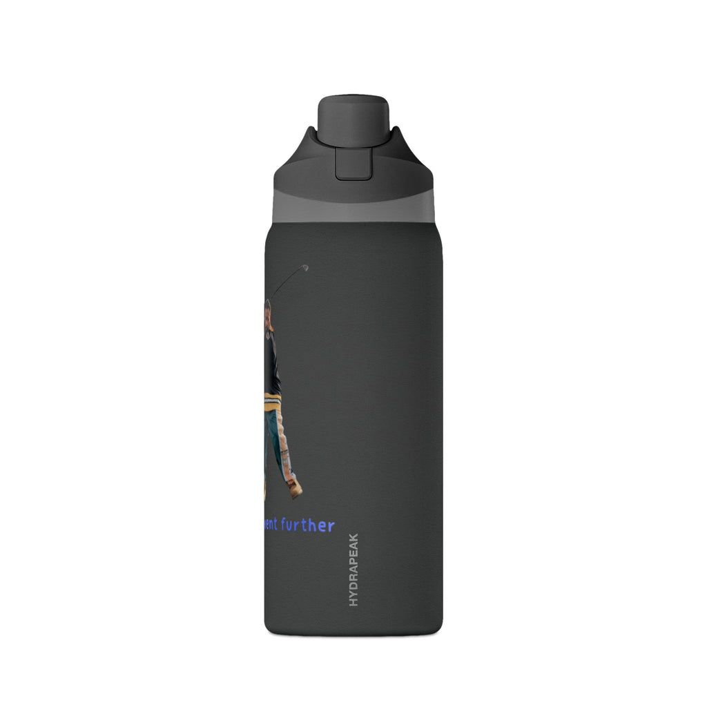 Insulated Water Bottle — 'Somebody Went Farther' Motivational 32oz
